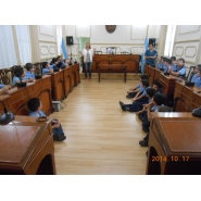 3er. grado en el Palacio Municipal